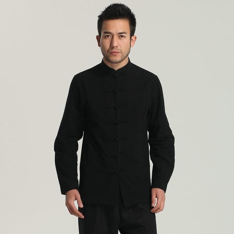 NOT CONVENTIONAL 19SS カンフーシャツ チャイナシャツ チャイナ服 メンズ チャイナシャツ カンフーシャツ 男性用 唐装