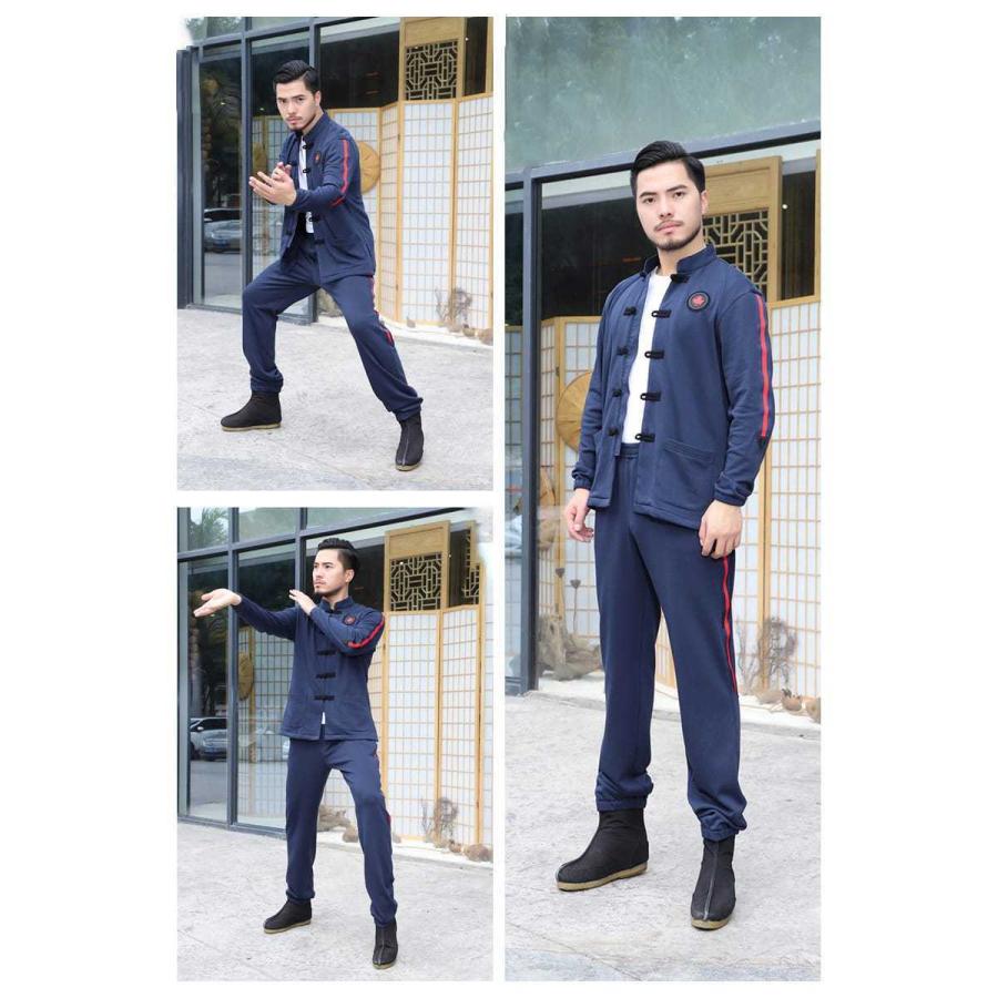 チャイナ服 普段着 メンズ 男性用 チャイナスーツ セットアップ
