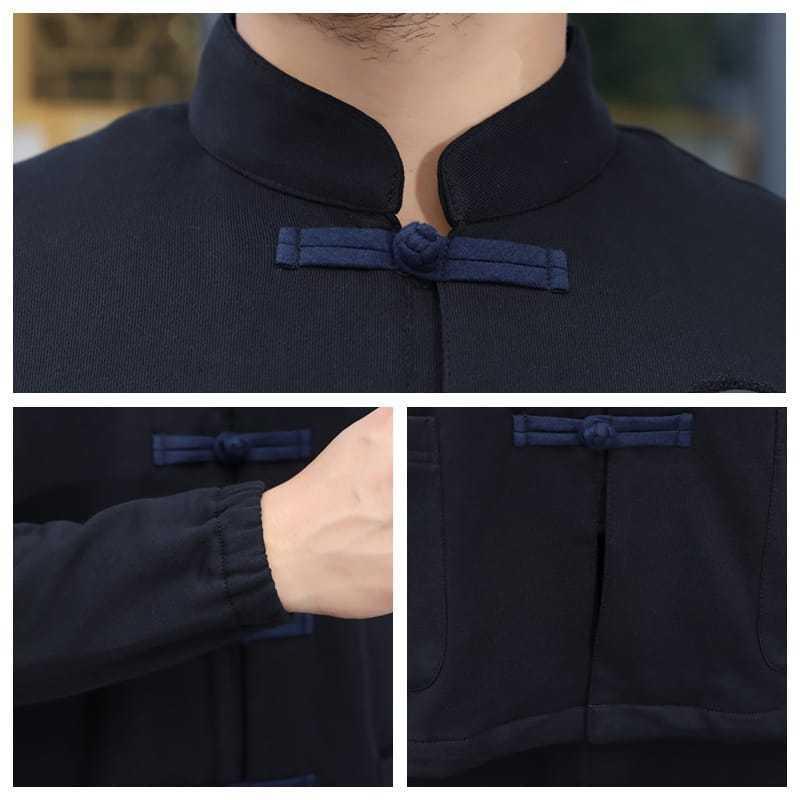 チャイナ服 普段着 メンズ 男性用 チャイナスーツ セットアップ