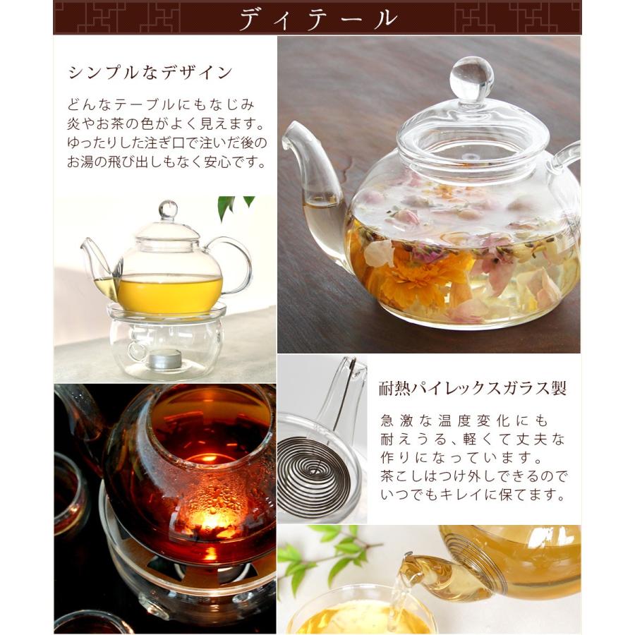 ギフト 耐熱ガラス ティーポット 茶こしとキャンドル1個付 ウォーマー セット おしゃれ 中サイズ 600ml 保温器 :KCTC01M:中国茶専門店リムテー  - 通販 - Yahoo!ショッピング
