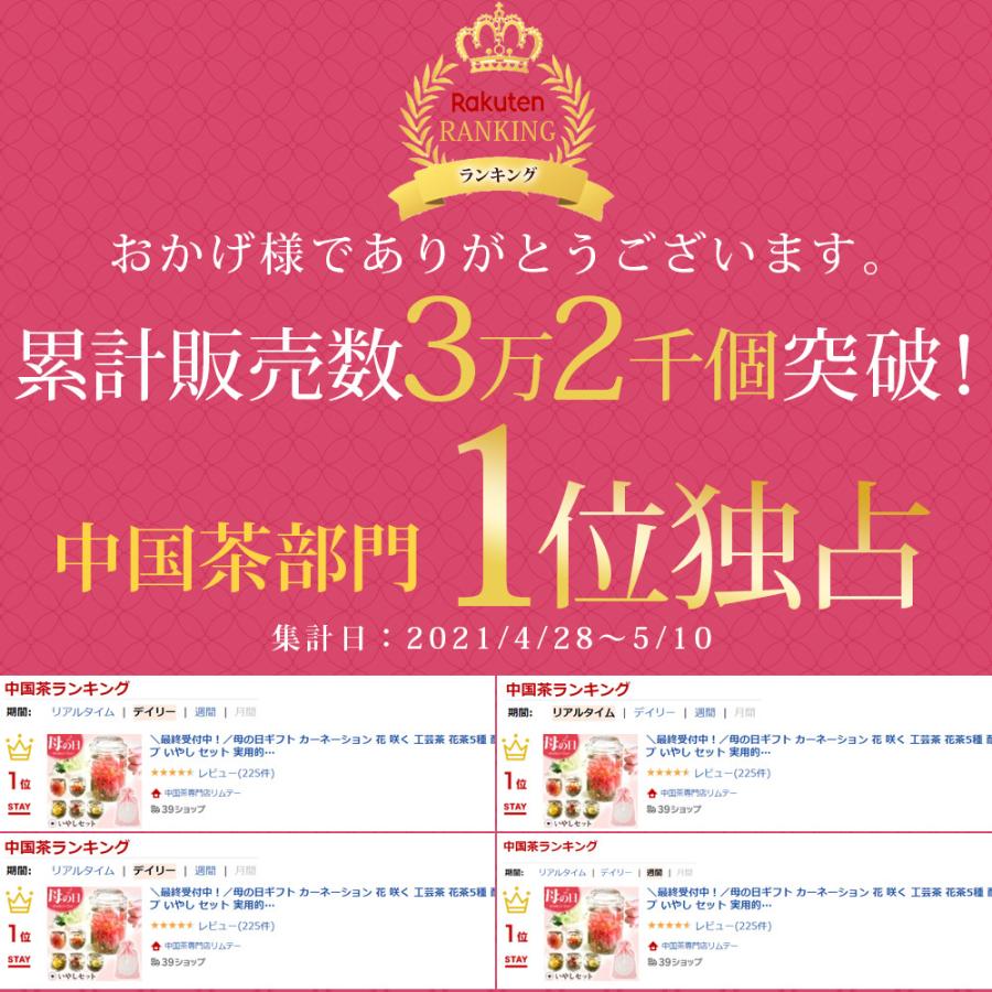 お中元 21 御中元 プレゼント カーネーション 花 咲く 工芸茶 花茶5種 耐熱 ガラス マグカップ いやしセット雑貨ギフト ジャスミン茶 紅茶 Kgc Fh231s3 中国茶専門店リムテー 通販 Yahoo ショッピング