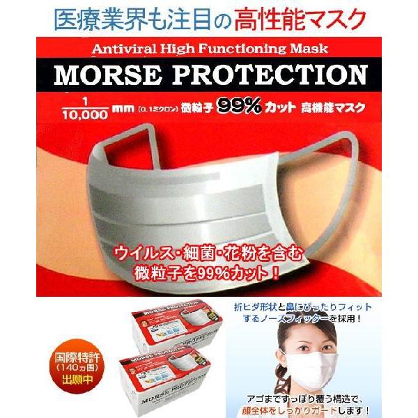 サージカルマスク 日本製 モースプロテクション 50枚入り レギュラー