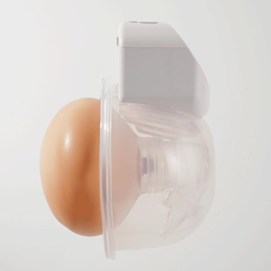 搾乳機 電動 ハンズフリー 搾乳器 自動 さく乳器 電動搾乳機 自動搾乳機 ウェアラブル 母乳 搾乳ポンプ USB 軽量 BPAフリー 育児 ちゃいなび AngeSmileの画像