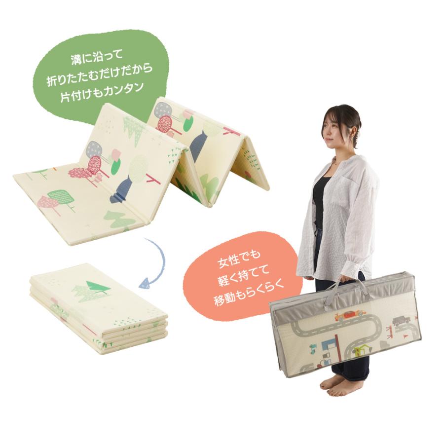 プレイマット ベビーマット 折りたたみ 148x178cm×1cm フロアマット XPE 防水 防音 レジャーシート プレゼント ギフト | ちゃいなび | 11