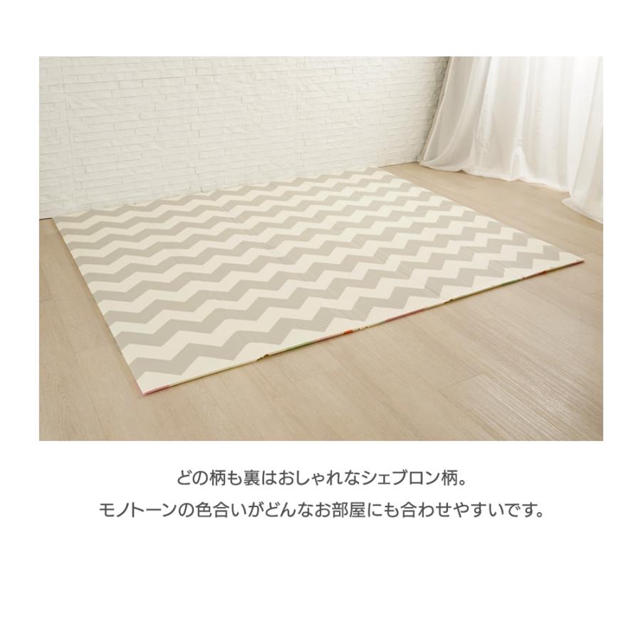 プレイマット ベビーマット 折りたたみ 148x178cm×1cm フロアマット XPE 防水 防音 レジャーシート プレゼント ギフト | ちゃいなび | 13