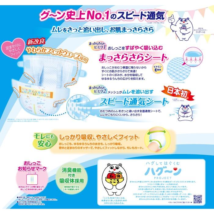 P10倍 グーン おむつ テープ S 4 8kg 104枚入 まっさらさら通気 エリエール Goo N 104枚 2個セット1ケース Goon S104 2p Chinavi ヤフー店 通販 Yahoo ショッピング