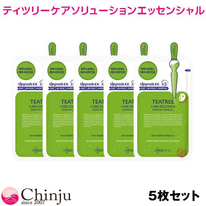 メディヒール パック ティーツリー 5枚セット Mediheal 24ml 韓国 パック Mediheal Tree5 Well Being専門店 ちんじゅ 通販 Yahoo ショッピング