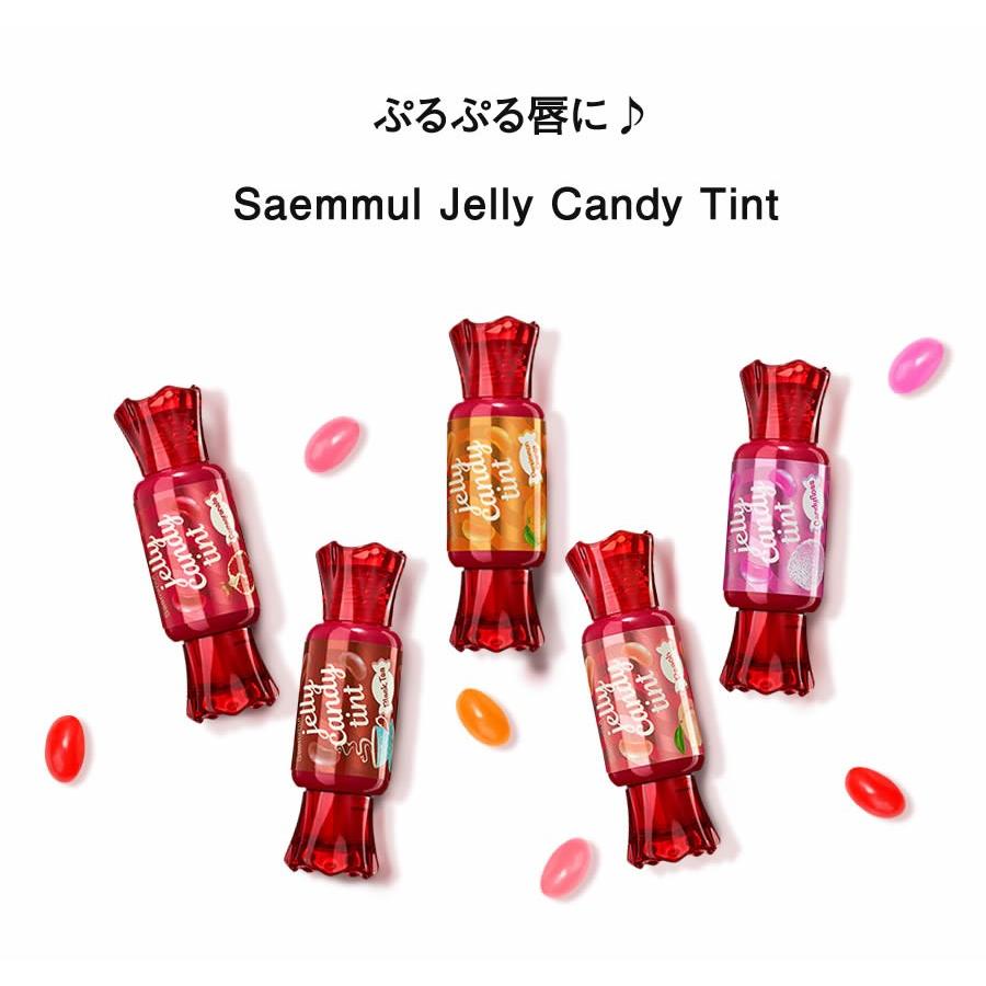 セム the SAEM Saemmul Jelly Candy Tint 泉ゼリーキャンディティント リップティント 口紅 韓国コスメ｜chinju｜02