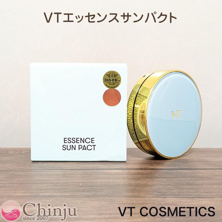VT エッセンスサンパクト 11g ブイティ 紫外線カット 保湿 ブルー