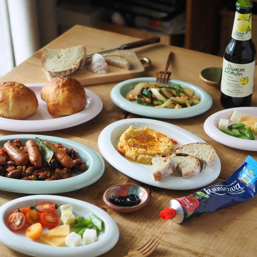 直営店 ポップな器 プレートＭ 幅22cm 日本製 パンとごはんと... 菱沼未央さん M063 | CHIPS | 13