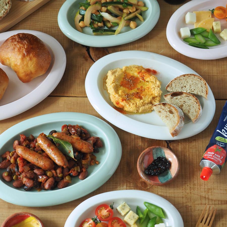 直営店 ポップな器 プレートＭ 幅22cm 日本製 パンとごはんと... 菱沼未央さん M063 | CHIPS | 14