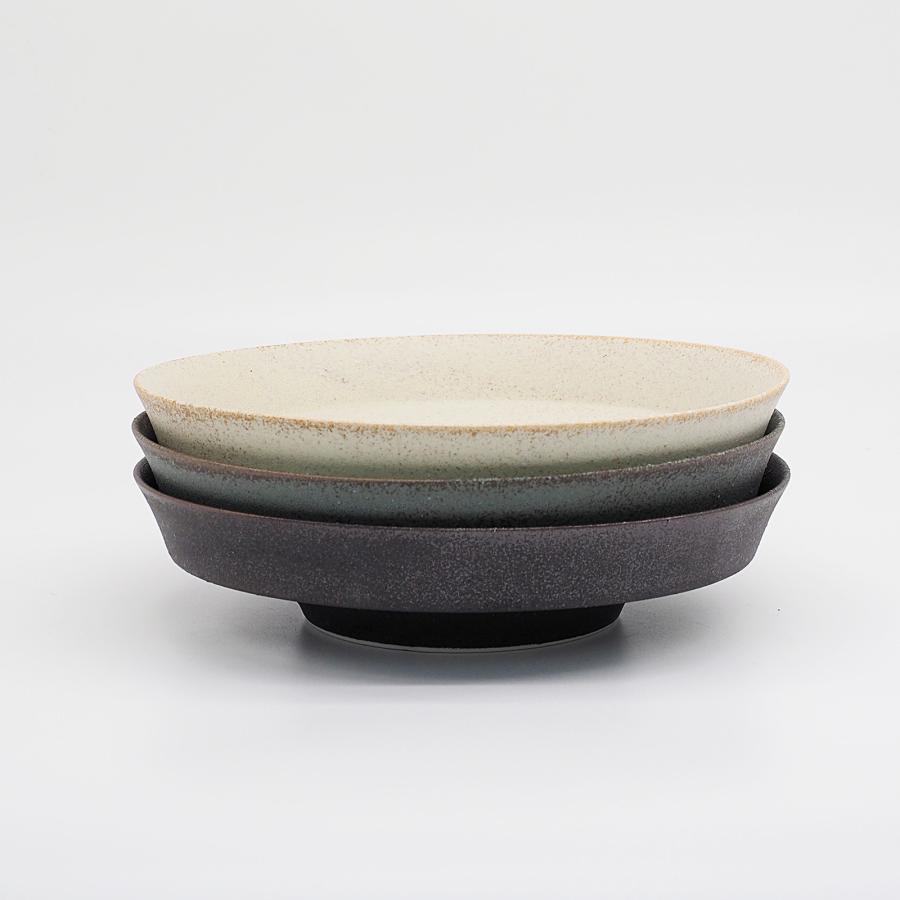 直営店 盛りやすい器 - 深皿 - ディープディッシュＬ 直径20.7cm 中皿 日本製 パンとごはんと... 菱沼未央さん M066 | CHIPS | 07