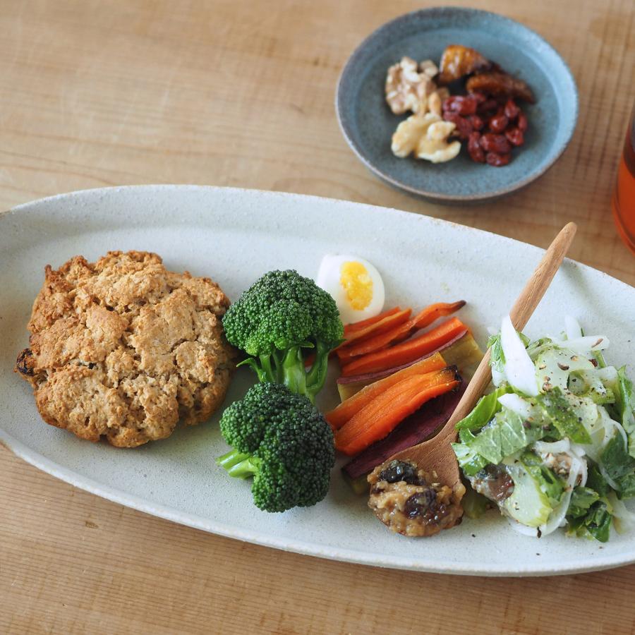 直営店 盛りやすい器 - 長皿 - オーバルプレートＭ 幅24.7cm 日本製 パンとごはんと... 菱沼未央さん M067 | CHIPS