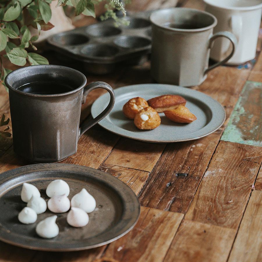 直営店 Ancient Pottery Plate S（エイシェントポタリー プレートＳ） AP002 直径16.5cm 日本製 美濃焼 アンティーク | CHIPS | 10