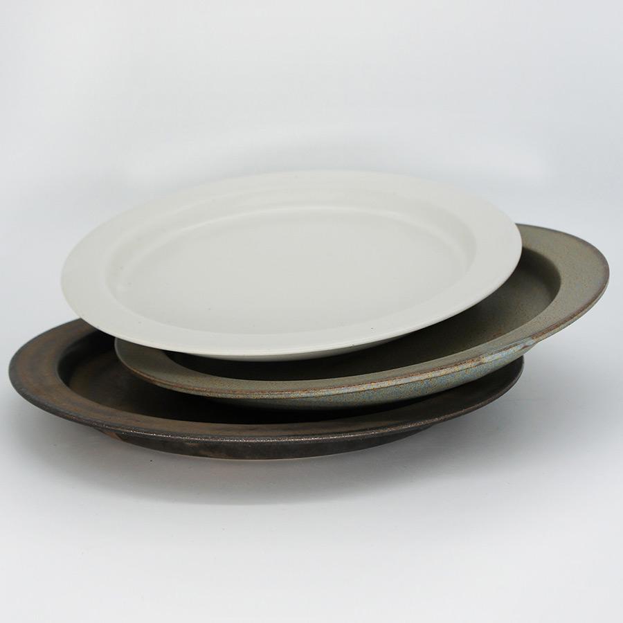 直営店 Ancient Pottery Plate L（エイシェントポタリー プレートＬ） AP003 直径22.2cm 日本製 美濃焼 アンティーク | CHIPS | 04