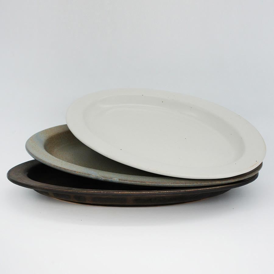 直営店 Ancient Pottery Oval Plate（エイシェントポタリー オーバルプレート） AP004 幅25.5cm 日本製 美濃焼 アンティーク | CHIPS | 04