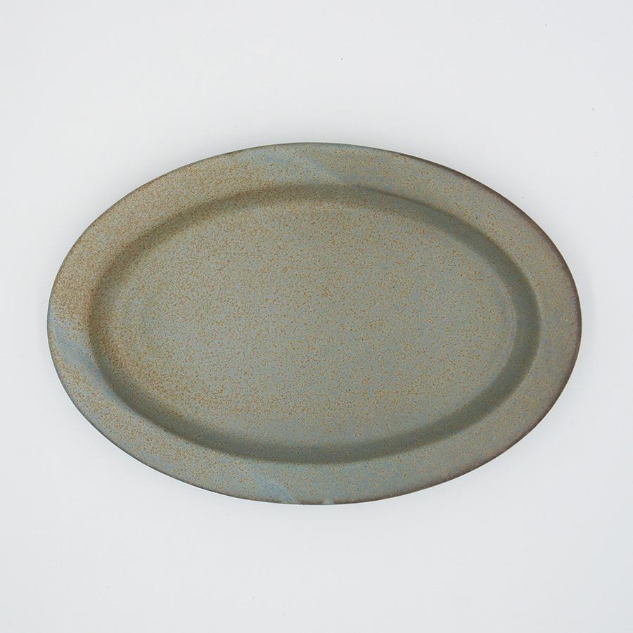 直営店 Ancient Pottery Oval Plate（エイシェントポタリー オーバルプレート） AP004 幅25.5cm 日本製 美濃焼 アンティーク | CHIPS | 02