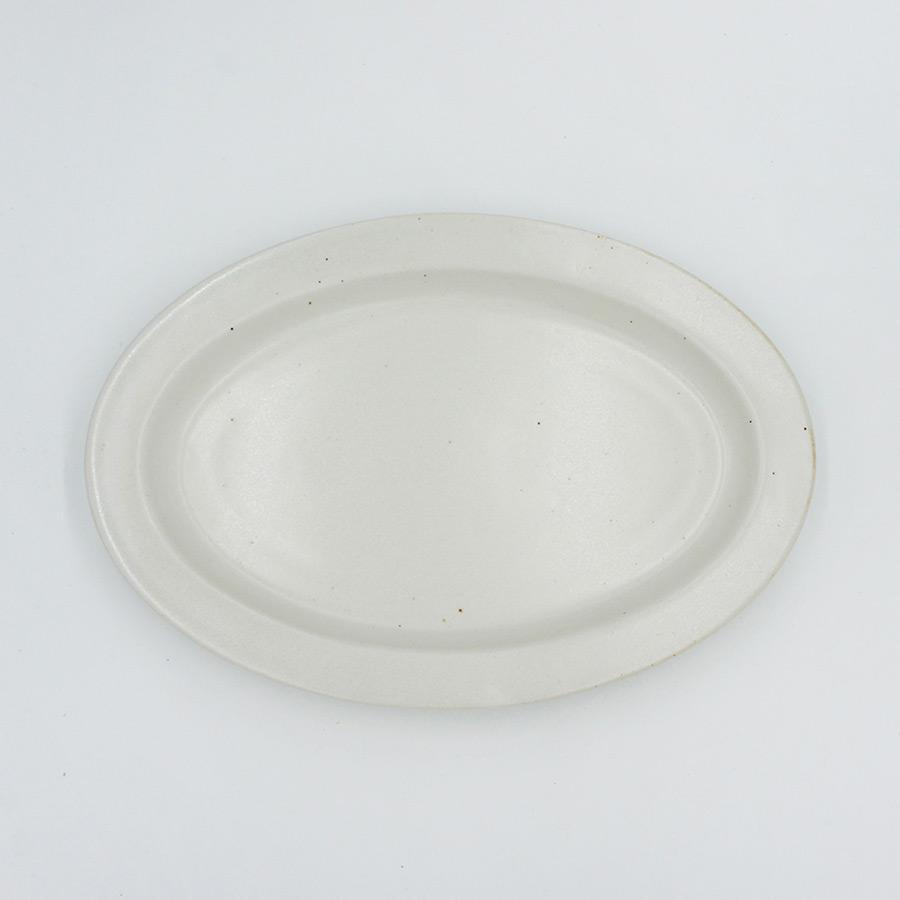 直営店 Ancient Pottery Oval Plate（エイシェントポタリー オーバルプレート） AP004 幅25.5cm 日本製 美濃焼 アンティーク | CHIPS | 01