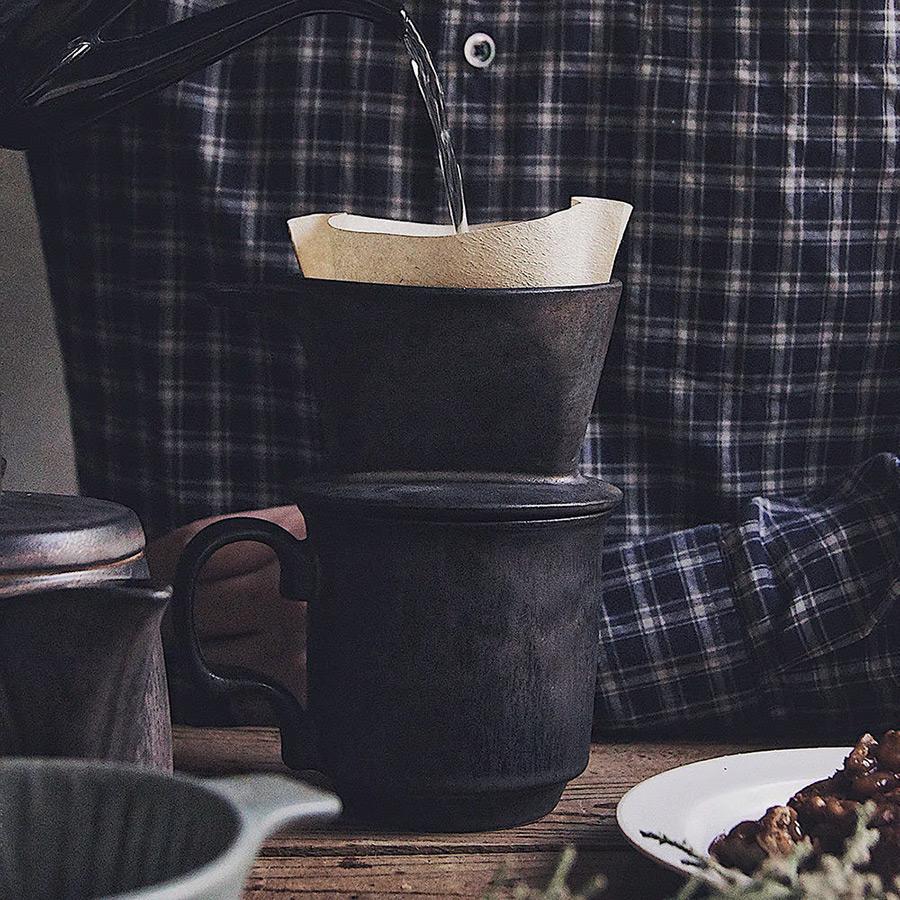 直営店 Ancient Pottery Dripper（エイシェントポタリー ドリッパー） AP006 3つ穴 台形 日本製 美濃焼 アンティーク | CHIPS