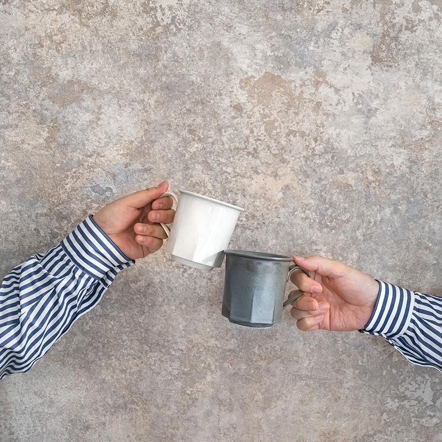 直営店 Ancient Pottery Octagonal MUG（エイシェントポタリー オクタゴナルマグ） AP011 容量330ml 日本製 美濃焼 アンティーク コーヒーカップ | CHIPS | 11