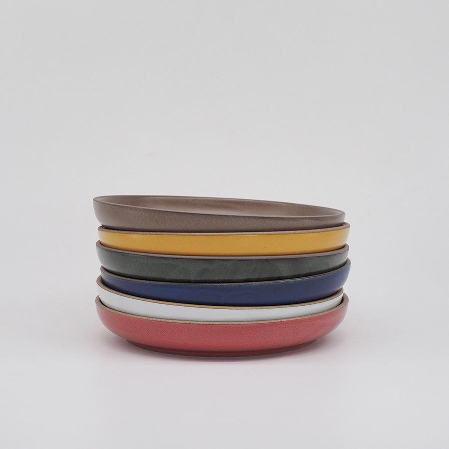 直営店 ブリックス プレートＳ 直径17cm 日本製 美濃焼 陶器 平皿 中皿 BRICKS  BA002 | CHIPS | 07