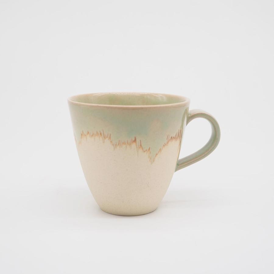 直営店 艶釉の器 マグ 容量320ml 日本製 美濃焼 陶器 コーヒーカップ パンとごはんと... 菱沼未央さん  M15 | CHIPS | 02
