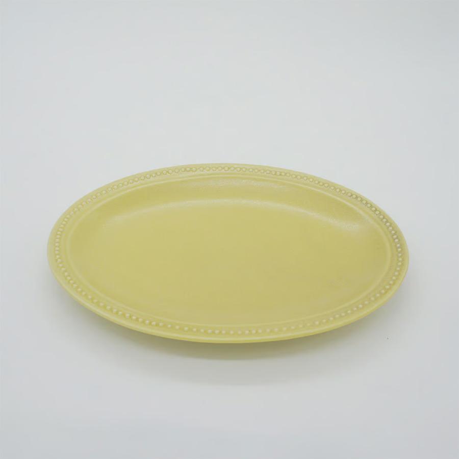 50%OFF SALE!! 直営店 リムドット オーバルプレートＳ 菱沼未央さん監修 パンとごはんと... M016 | CHIPS | 03