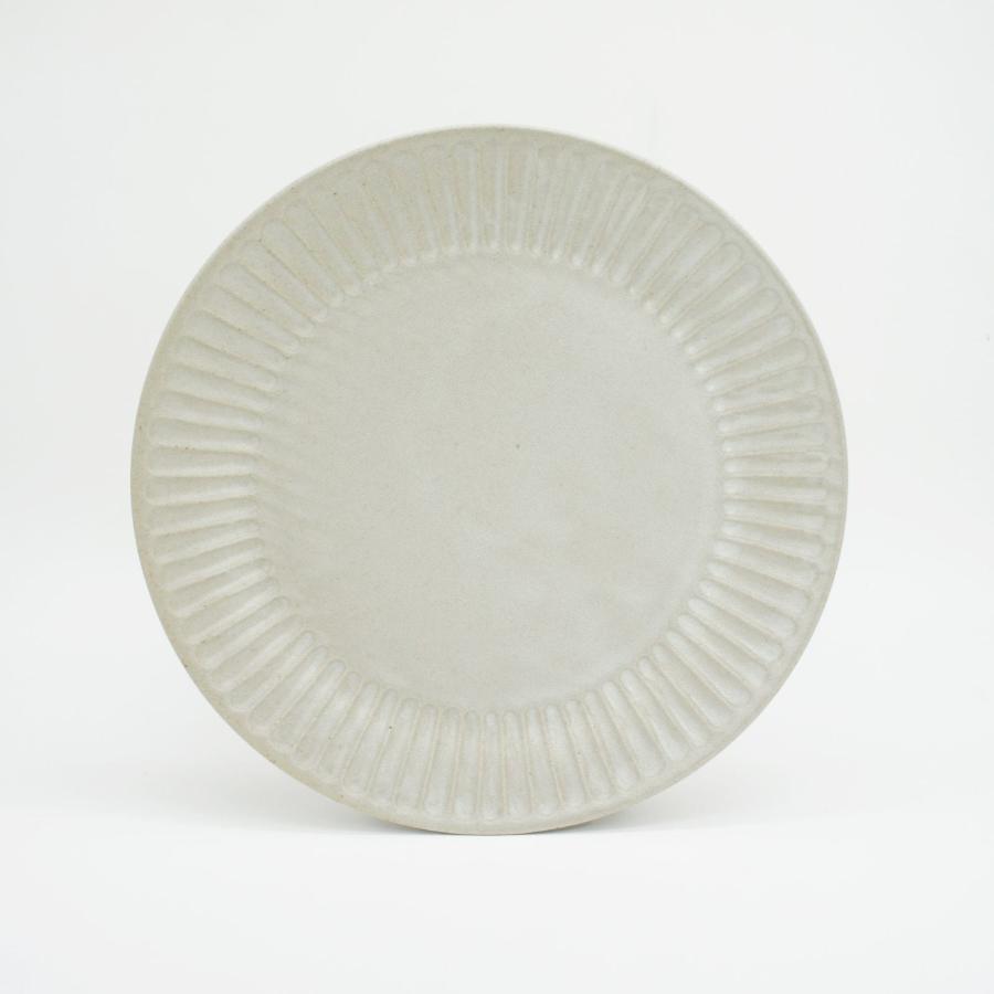 直営店 ひらひらの器 ラウンドプレートＬ 日本製 美濃焼 陶器 パンとごはんと... 菱沼未央さん  M044 | CHIPS | 01