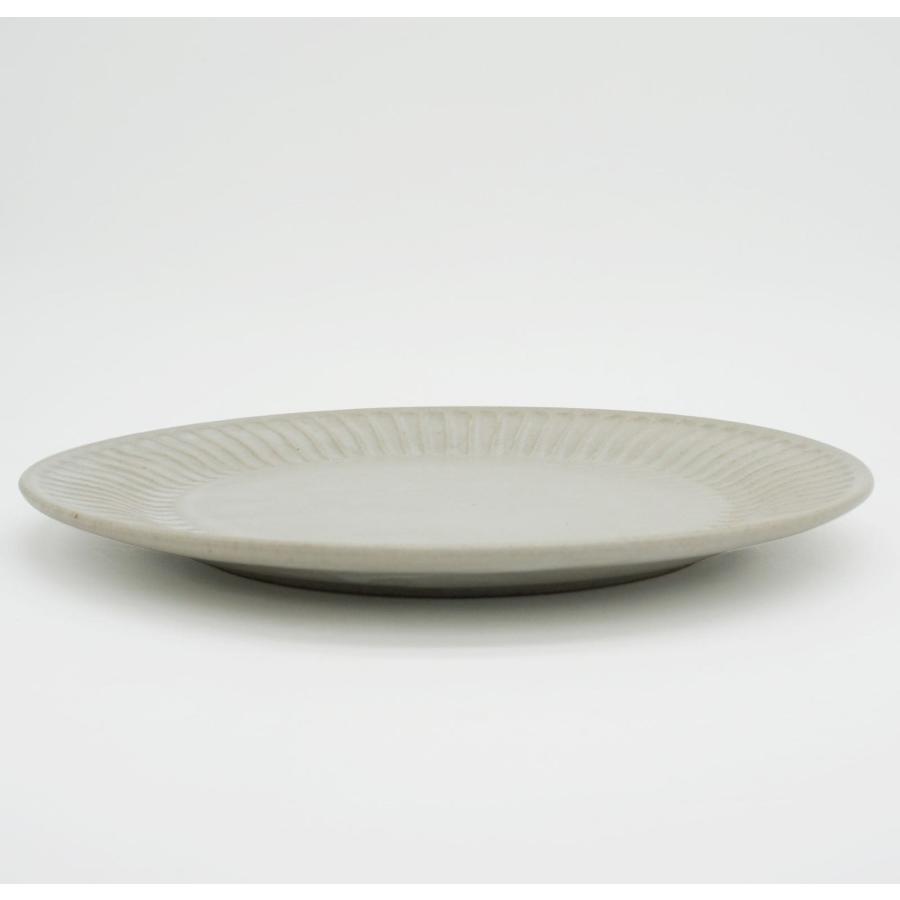 直営店 ひらひらの器 ラウンドプレートＬ 日本製 美濃焼 陶器 パンとごはんと... 菱沼未央さん  M044 | CHIPS | 07