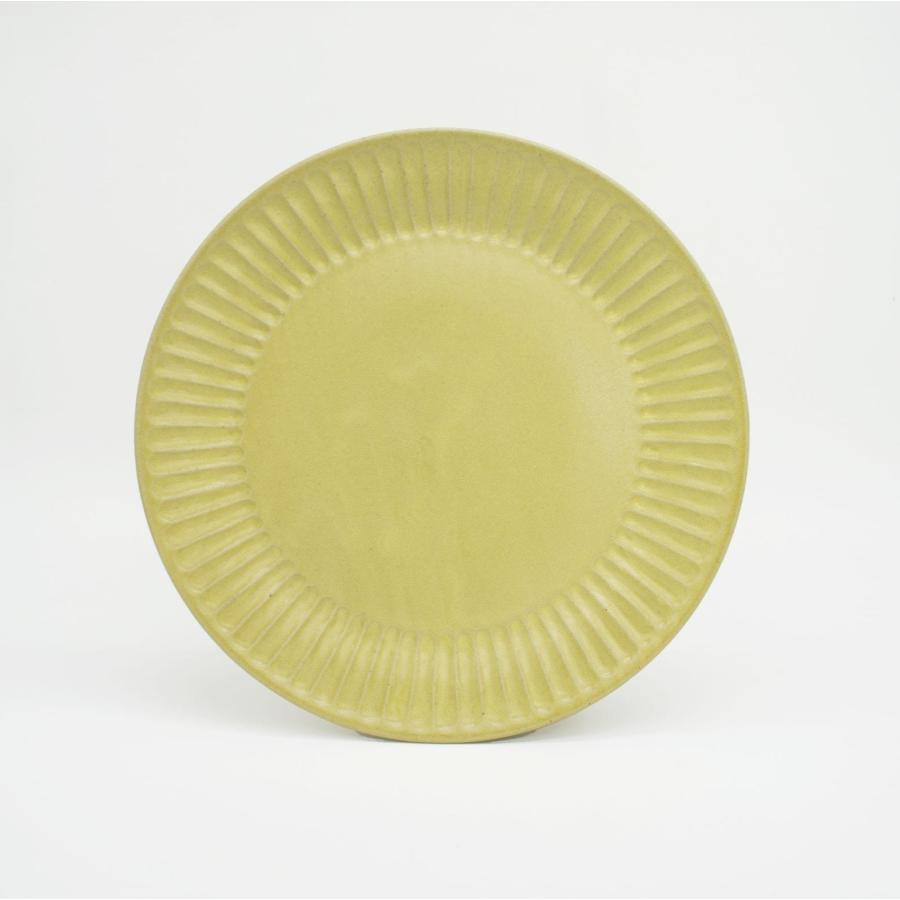 直営店 ひらひらの器 ラウンドプレートＬ 日本製 美濃焼 陶器 パンとごはんと... 菱沼未央さん  M044 | CHIPS | 03