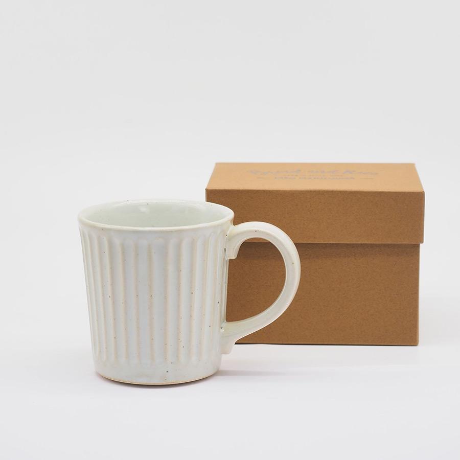 直営店 Shaved Pattern MUG（削ぎ目 マグ） 容量320ml 日本製 美濃焼 陶器 コーヒーカップ パンとごはんと... 菱沼未央さん  M059 | CHIPS | 10