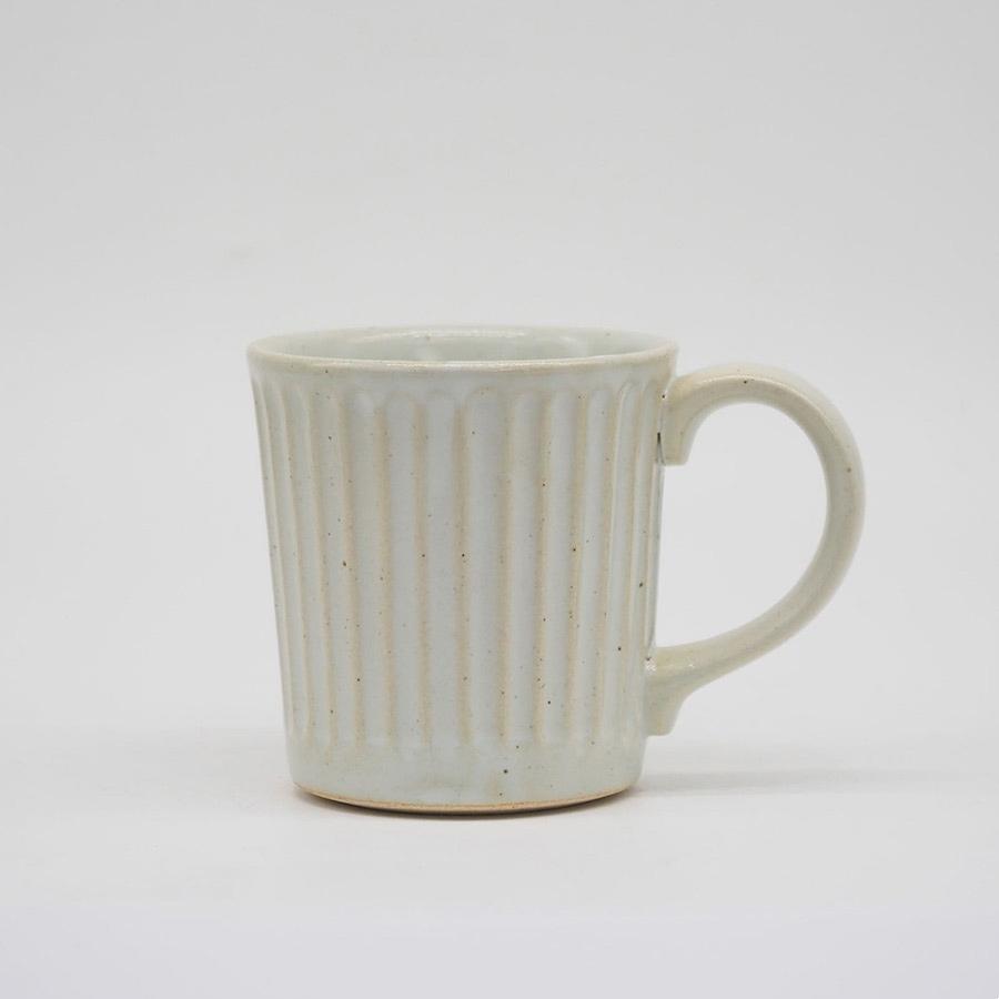 直営店 Shaved Pattern MUG（削ぎ目 マグ） 容量320ml 日本製 美濃焼 陶器 コーヒーカップ パンとごはんと... 菱沼未央さん  M059 | CHIPS | 01