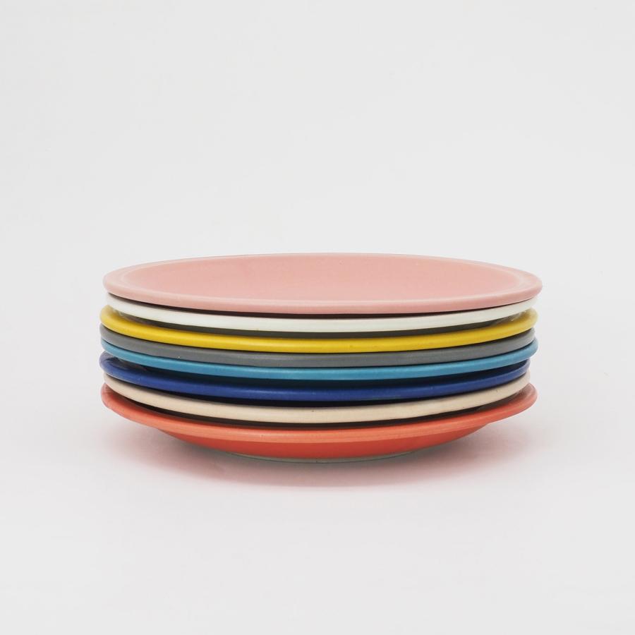 直営店 Sai Plate M サイ プレートＭ 直径20cm 優しいカラーの8色展開 日本製 美濃焼 中皿 リサイクル SDGs |  | 11