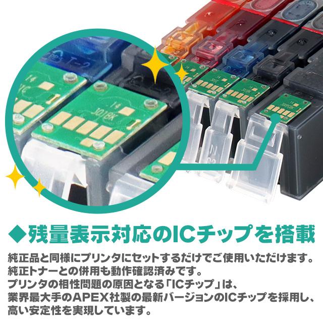 インクのチップス BCI-301+300/5MP キャノン インク 301 300 互換 5色