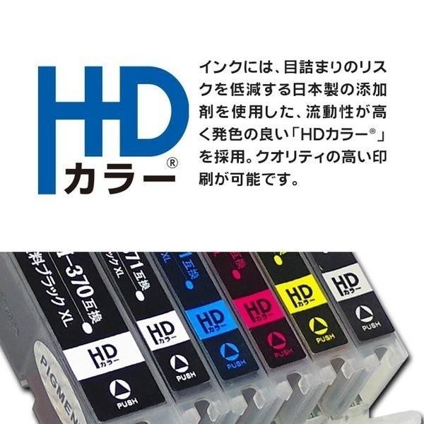 インクのチップス BCI-381XL+380XL/6MP キャノン プリンターインク 6色