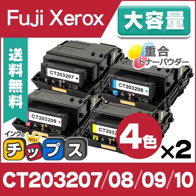インクのチップス CT203207 〜 CT203210 富士ゼロックス トナー