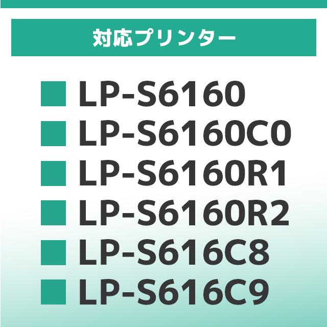 インクのチップス LP-S6160 トナー LPC3T35 エプソン互換 トナー 4色+