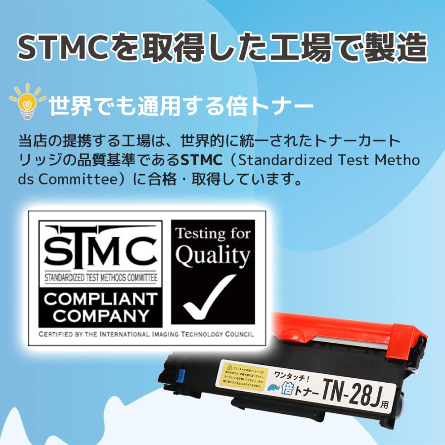 インクのチップス TN-28J （TN28J）ブラック×5本【純正10本分】カチッ