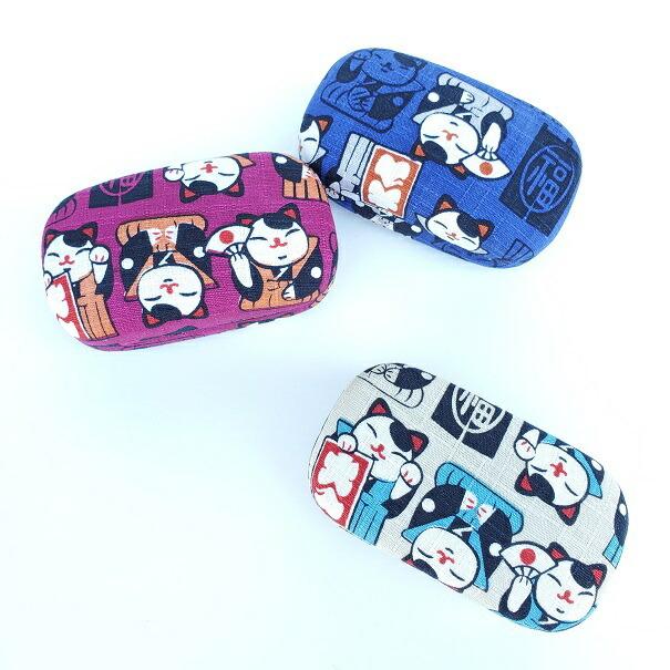 小物入れ 小物ケース ジュエリーケース 携帯用 猫の日 招き猫の小物