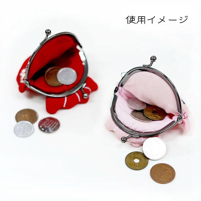 がま口財布 小銭入れ コインケース かわいい 金魚 がまぐち 金魚 