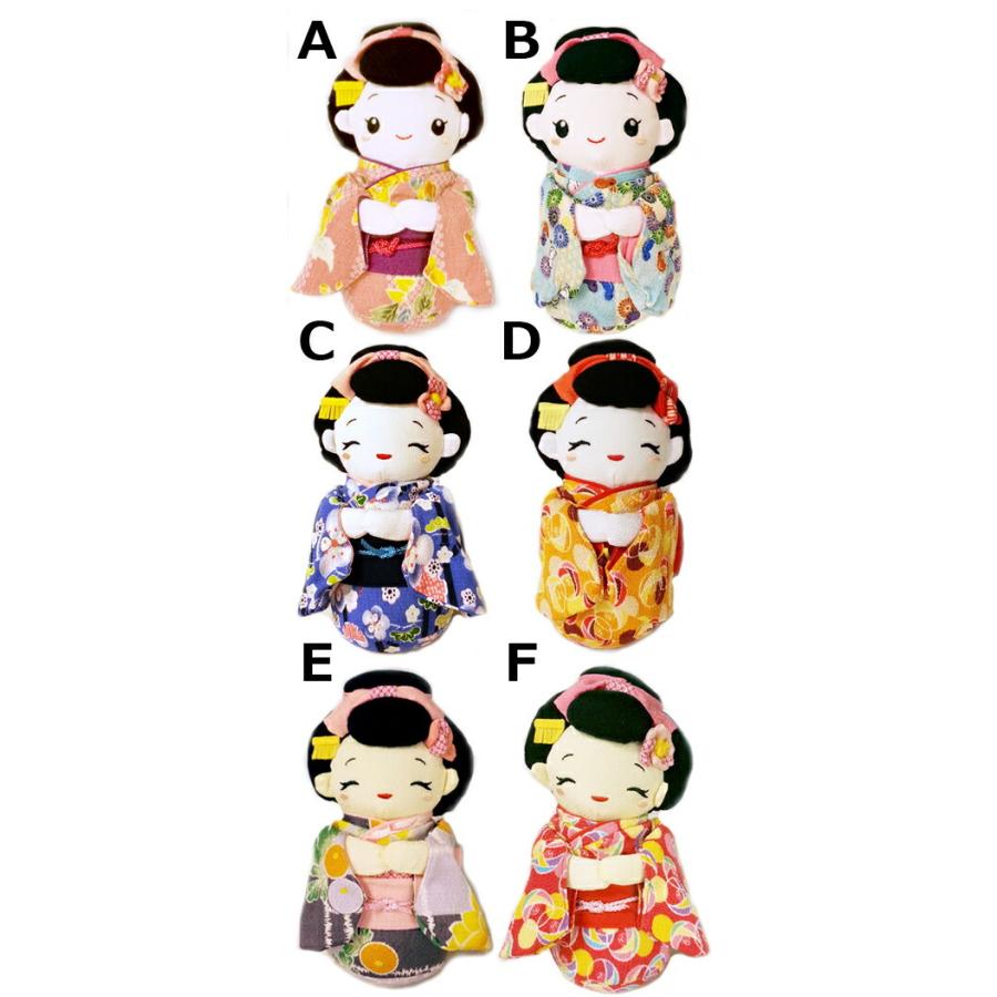 初春　舞妓さん　創作ちりめん人形　ちりめん人形　衣装人形 初春 舞妓さん 創作ちりめん人形 ちりめん人形 衣装人形