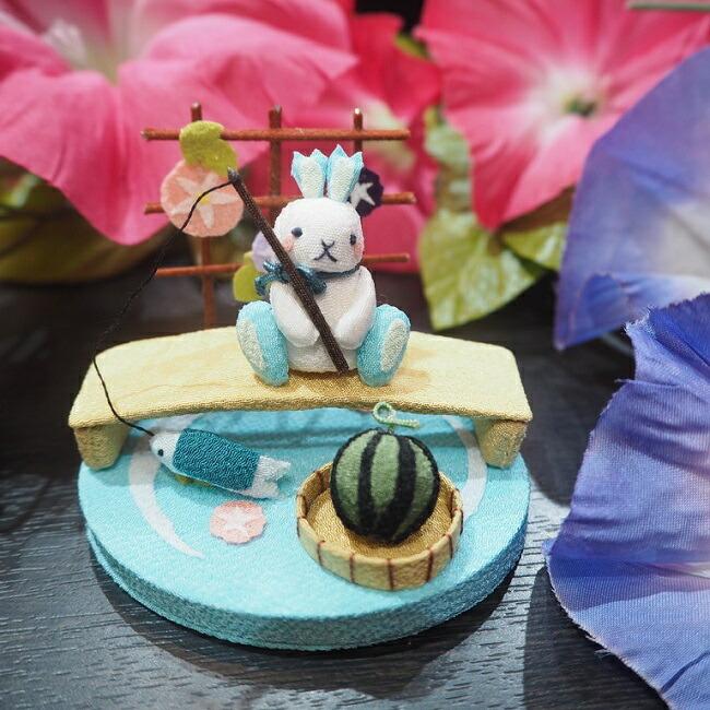 置物 おしゃれ 季節 飾り 川遊び きれのはな 小さな四季の置き飾り