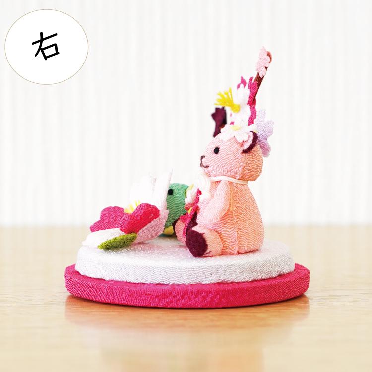 置物 おしゃれ 季節 飾り [桜 くまと季節の花シリーズ] 桜 入学祝い