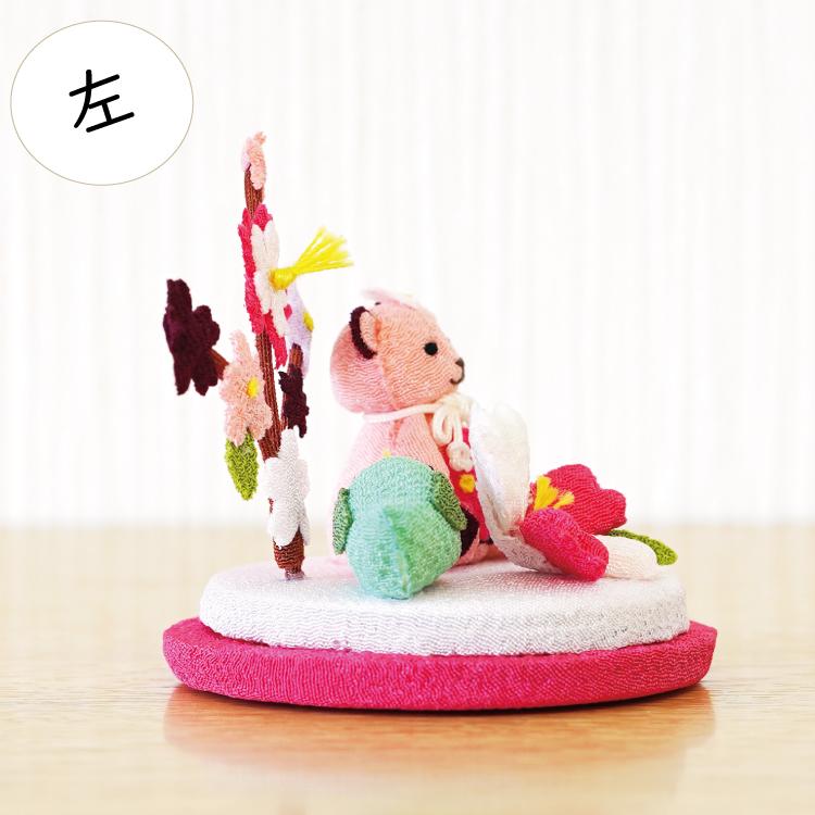 置物 おしゃれ 季節 飾り [桜 くまと季節の花シリーズ] 桜 入学祝い