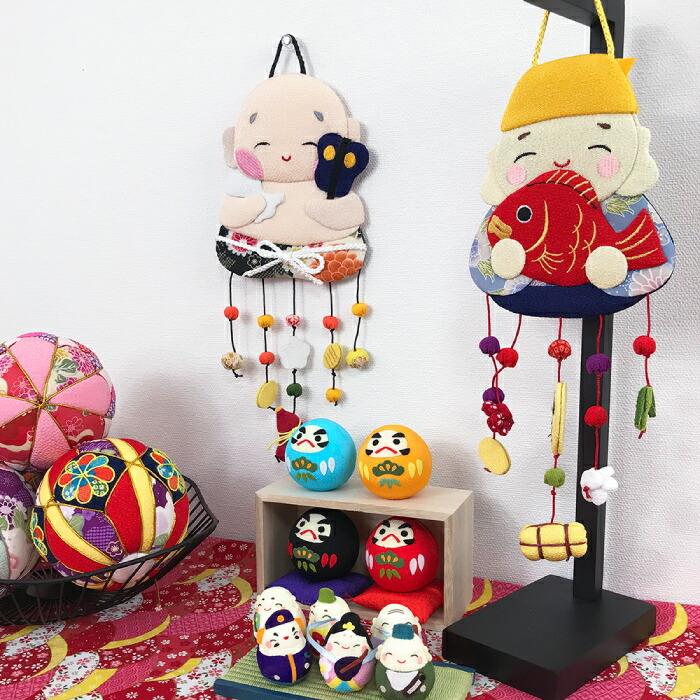 つるし飾り 吊るし飾り 季節 飾り 七福神 置物 おしゃれ 壁飾り 変わり