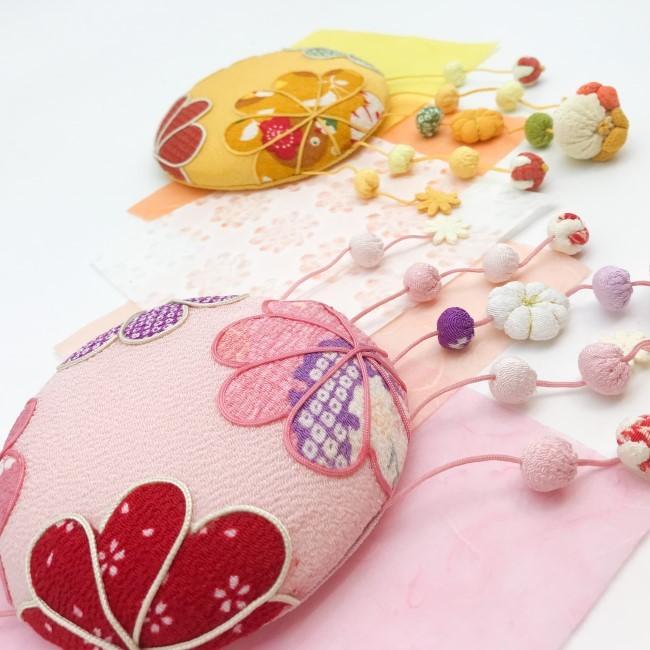 つるし飾り 吊るし飾り 置物 おしゃれ 毬-4 華毬 壁飾り 変わり下げ