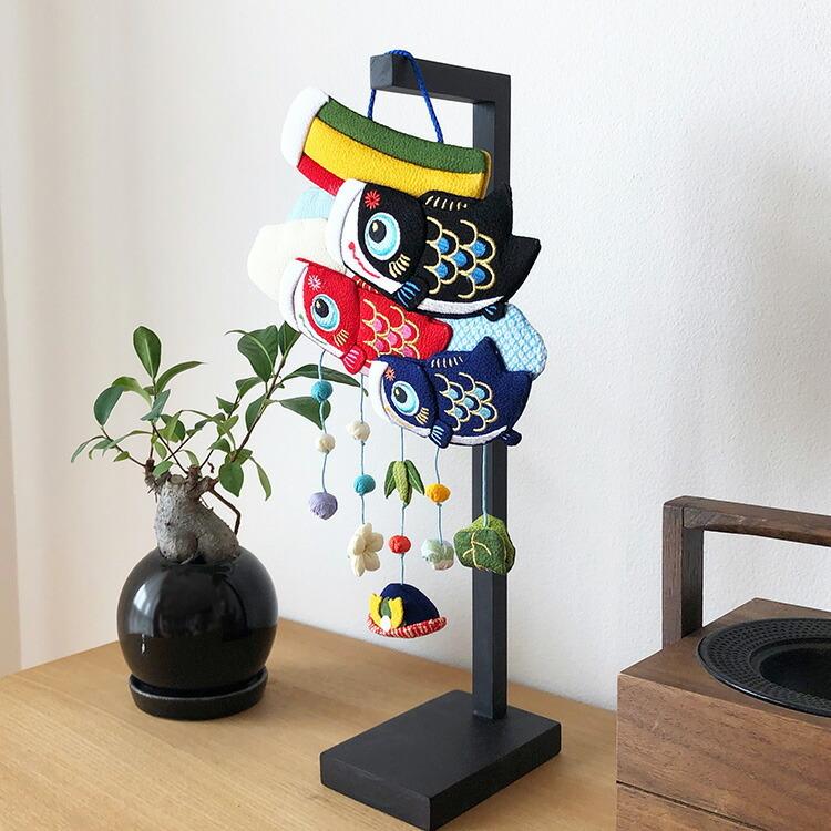 ちりめん細工 端午の節句壁掛け下げ飾り (5下げ) (ハンドメイド ちりめん細工 端午の節句壁掛け下げ飾り (5下げ) (ハンドメイド