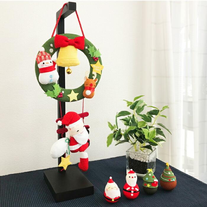 クリスマスリース おしゃれ クリスマス つるし飾り 吊るし飾り 変わり