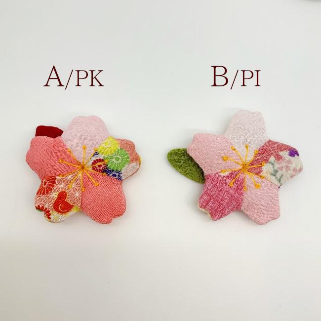 キット ちりめん パーツ 花 季節のお花 桜（中） ちりめん細工館 季節