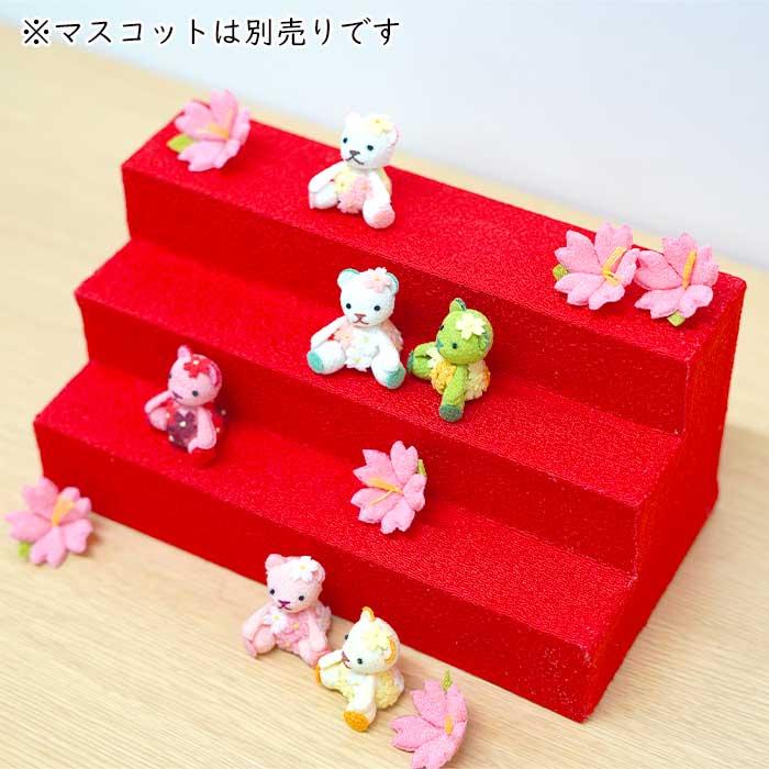ひな壇　雛飾り用　五段赤色段差付き飾り台　組み立て簡単工具不要　値下げ交渉可 Amazon | 【雛人形】【五段飾】五段飾十五人揃飾 山科 雛 芥子親王柳十